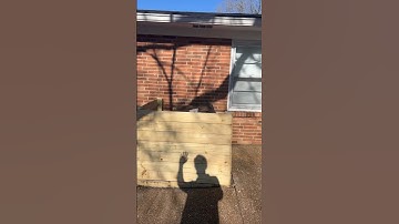 Hide your trash cans! #DIY #homeimprovement