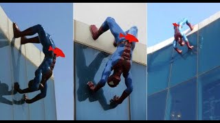 Une statue de Spiderman qui bande choque les coréens ???? #shorts
