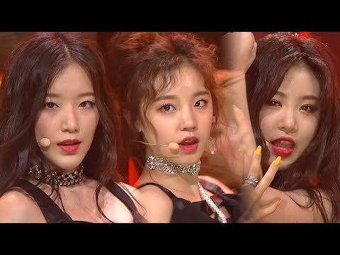 "POWERFUL" (G) I-DLE (children) - LATATA @ Popular song Inkigayo 20180520