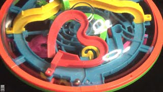 【ボール転がしトイ】ハナヤマ UFOメイズ １～９９ステップ 難解 ユーフォー 立体式 迷路 おもちゃ 脳TOY HANAYAMA 3d maze ball game toy ブラゼ