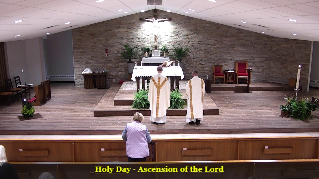 Ascension Holy Day Mass 630pm Thursday, May 9, 2024 YouTube