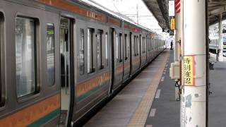 JR宇都宮線　211系3000番台(C4+A33)　小金井発車Σ