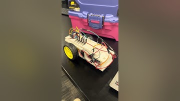 Lab 3 video! Moving robot!!! Left, Right, and Straight with collision sensor interruption.