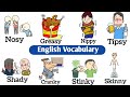 Vocabulary : informal Adjectives  || English Vocabulary and words ||
