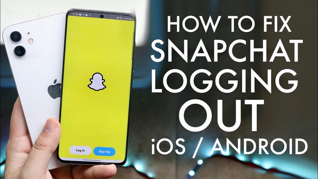 How To Fix Snapchat Keeps Logging You Out! (Android / iOS) (2021) - YouTube