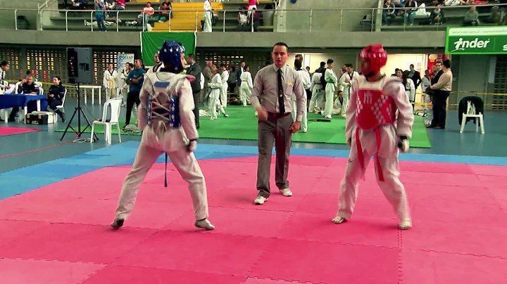 El taekwondo le salv la vida al joven John Fredy C...