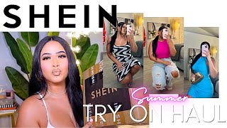 HUGE SHEIN SUMMER VACATION TRY ON HAUL 🌴SHEIN STYLING HAUL 2022 | accessories, tops, matching sets !