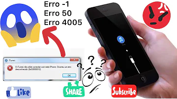 O que fazer quando iPhone não restaura?