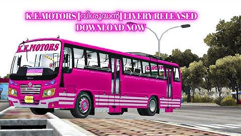 🛑K.E.MOTORS [വിശൂദ്ധൻ] PRIVATE BUS LIVERY RELEASED DOWNLOAD NOW 