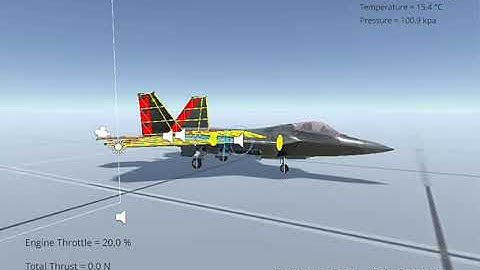 Silantro Unity3d Flight Simulator: F-22 Raptor Teaser