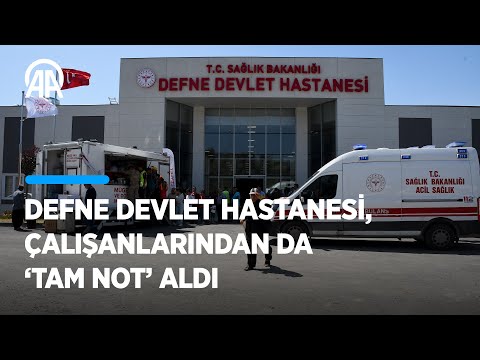 Defne Devlet Hastanesi, çalışanlarından da \