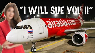 Threatened by AirAsia Cabin Crew (2023)