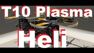 Robocraft T10 Plasma Heli: Tutorial & Gameplay