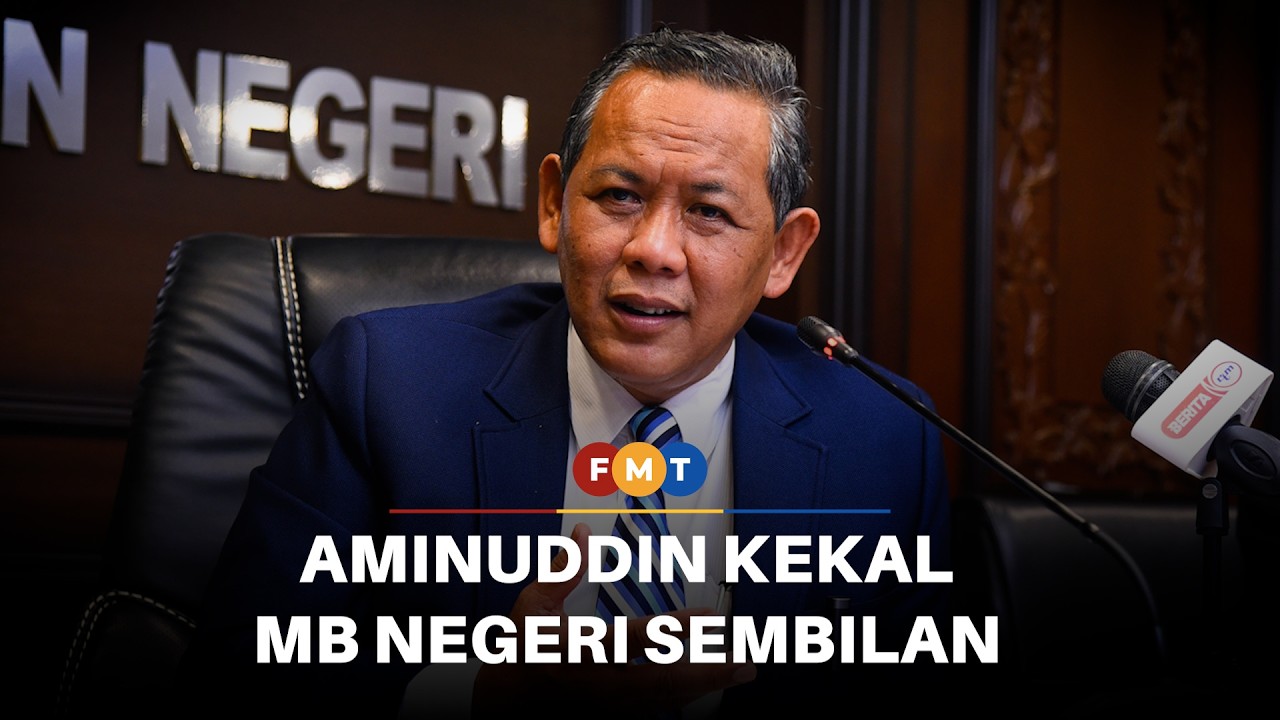 Aminuddin kekal MB N Sembilan hingga isu sokongan ‘diperjelaskan’