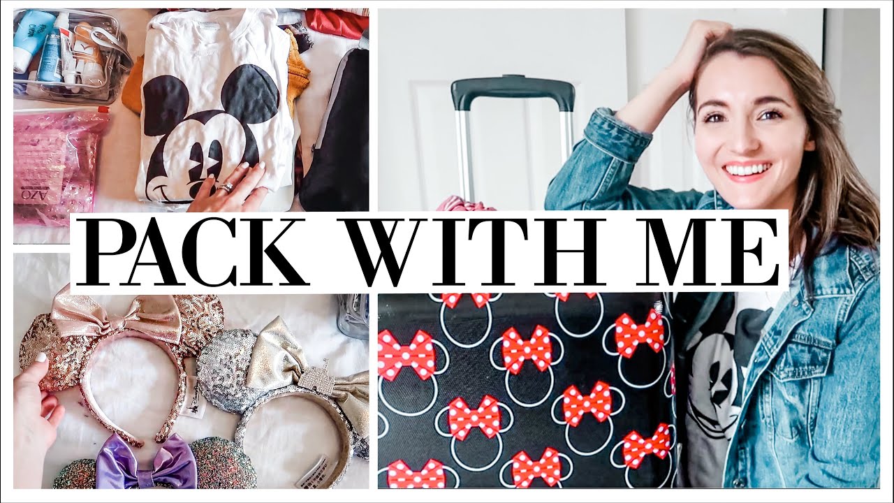 PACK WITH ME FOR DISNEY TRIP + CRUISE! | What's In My Carry-On