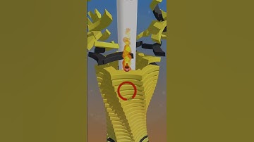 Stack Ball Level 19 #shorts #viral #short #youtubeshorts #stackball #gaming #trending