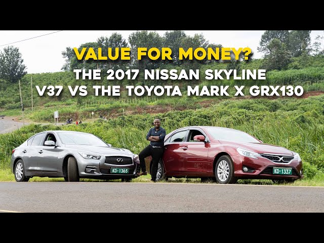 Toyota Mark X GRX130 Vs Nissan Skyline V37. Which is value for money? class=