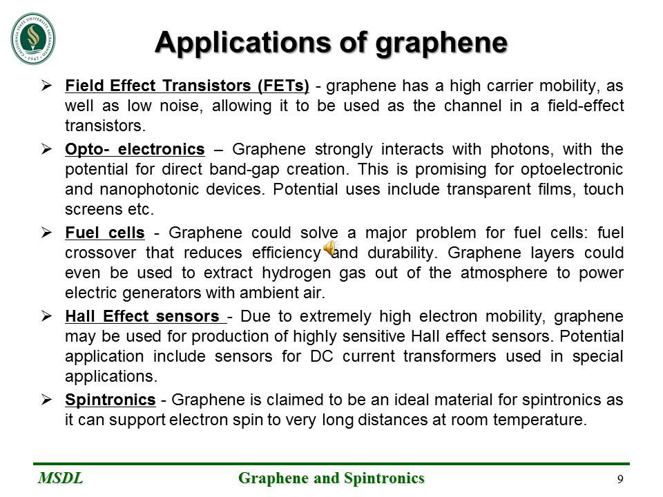 EEE 236 - Graphene and Spintronics - YouTube