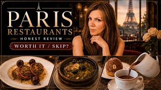 Where to eat in Paris.  I’m showing you the truth! Some of these Paris restaurants are NOT worth it