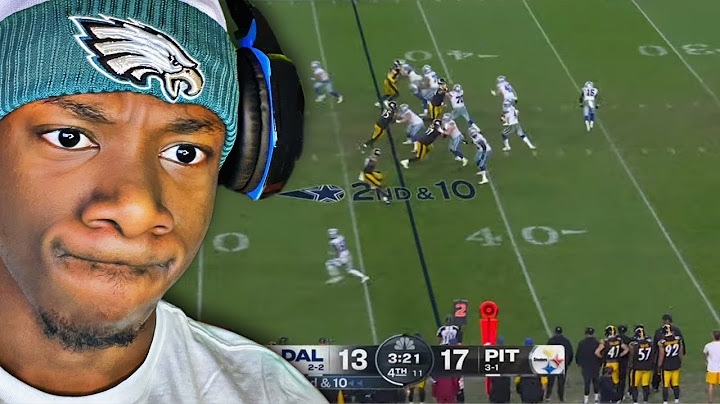 EAGLES FAN Reacts to Dallas Cowboys vs. Pittsburgh Steelers Game Highlights | NFL 2024 Season Week 5