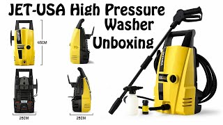 Jet USA High Pressure Washer 2900Psi Electric Water Cleaner Unboxing