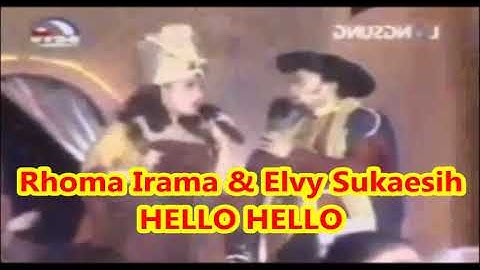 Rhoma Irama & Elvy Sukaesih -- HELLO HELLO  --  Musik Soneta Group -- 1,035