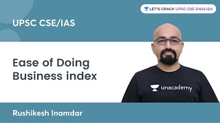 Ease of Doing Business index | UPSC CSE/IAS | Rushikesh Inamdar screenshot 2