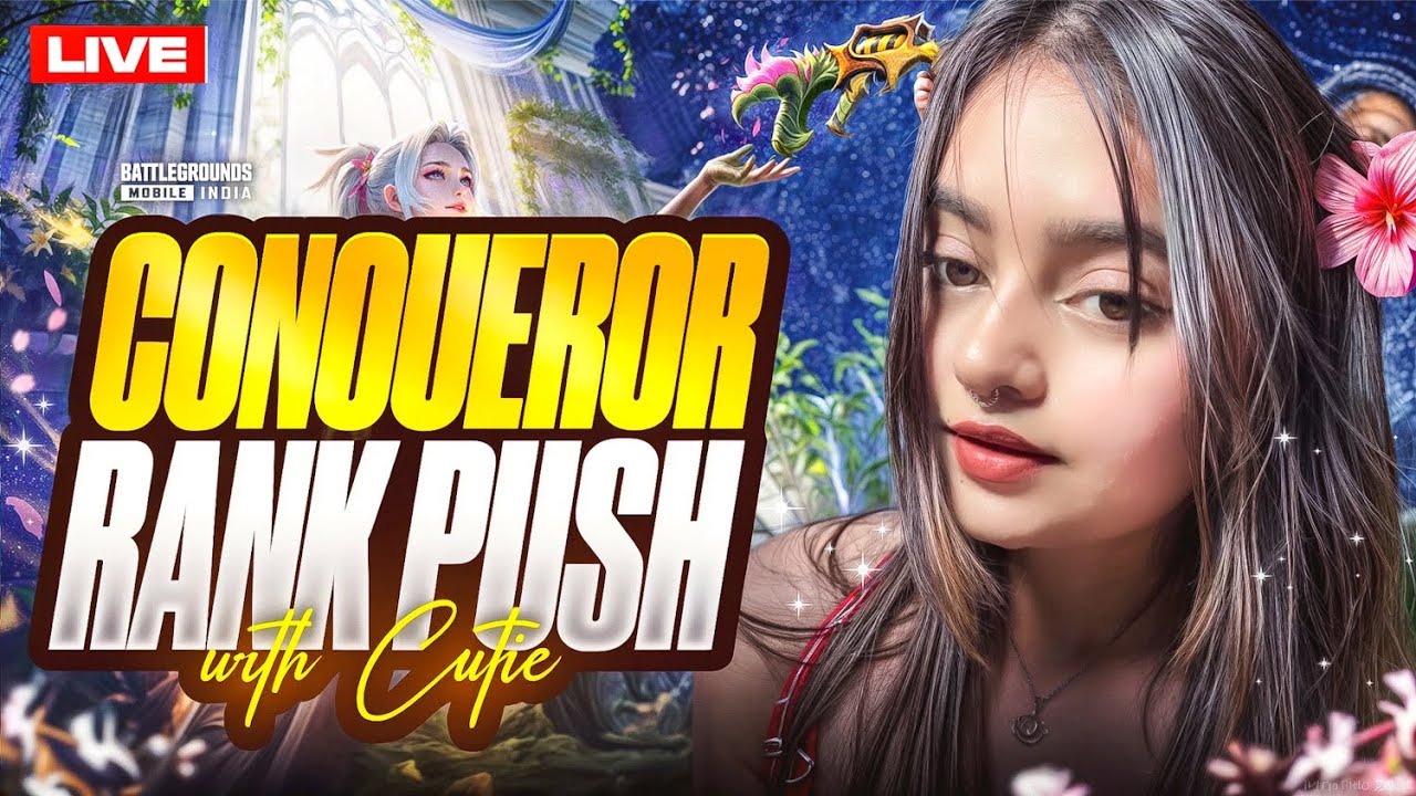 Road to Conqueror 👑 | BGMI Rank Push LIVE 🔥 Facecam 