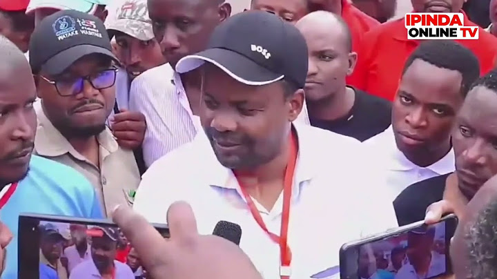 LEMA ATEMA CHECHE BAADA YA USHINDI WA TUNDU LISSU