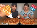 (MUKBANG) DOMINO&#39;S PIZZA | LOOKING AT MY OLD FACEBOOK PICTURES