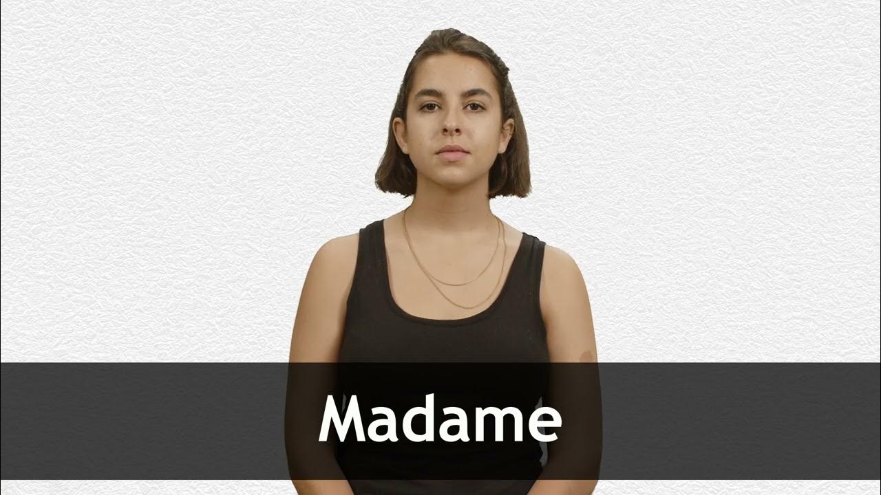 how-to-pronounce-madame-in-french-youtube