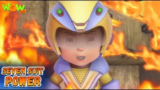 seven suit compilation 68 vir the robot boy cartoon for kids wowkidz