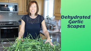 Learn how to Dehydrate GARLIC Scapes