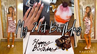 Vlog: BIRTHDAY PREP + DINNER | Nails, Lashes, Dying my Natural Hair for the first time