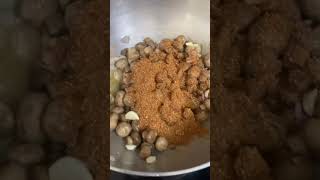 Mushroom fry masala 16.4.2024 #shorts #mushroom #mushfrymasala #mushroomgravy #mushroomkulambu