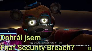 Dohrál jsem Fnaf Security breach Třikrát Fnaf #46 Security Breach #16