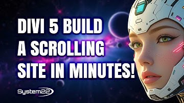 Divi 5 Tutorial: Build a Stunning One Page Scrolling Website in Minutes