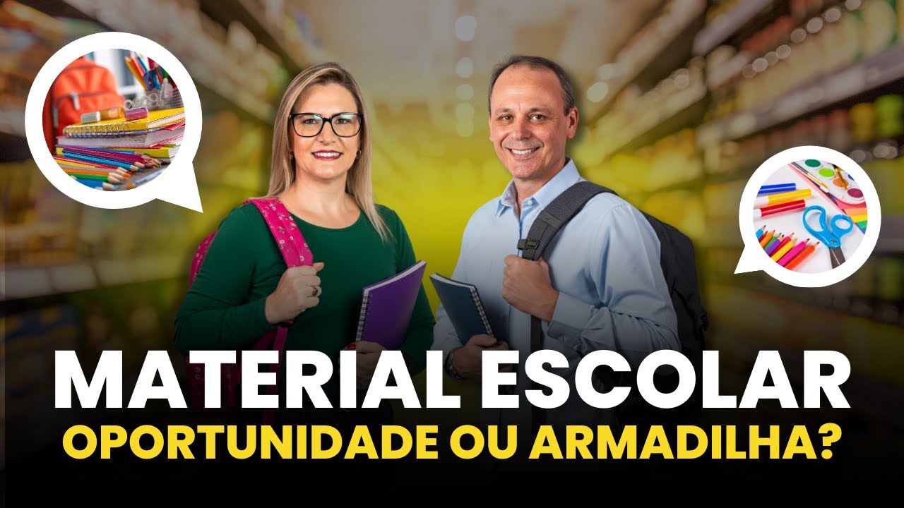 VALE A PENA VENDER MATERIAL ESCOLAR NO SUPERMERCADO?📚📏📝