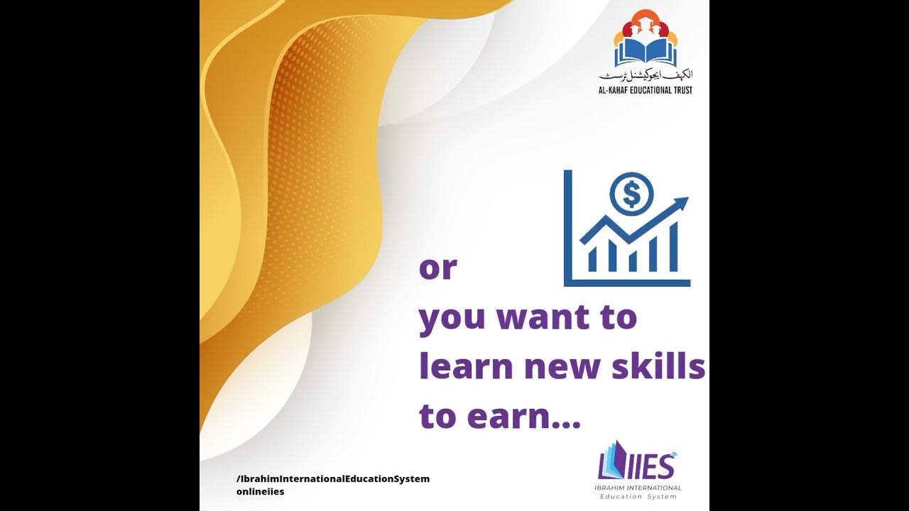 Are u willing to earn using your skills iies youtube