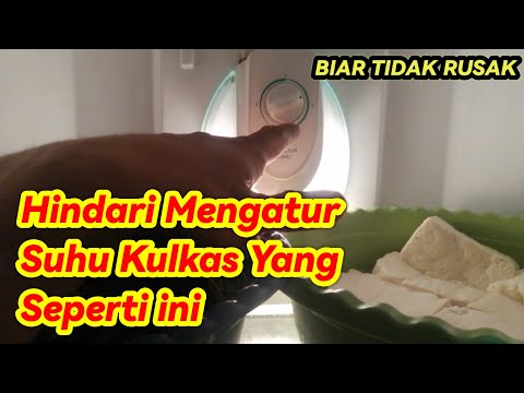 Video: Pada suhu apakah peti sejuk harus dikekalkan?