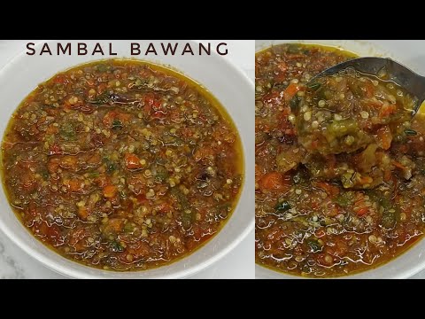 RESEP SAMBAL BAWANG PEDES ENAK BANGET !!