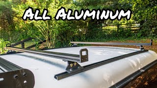 Camper Shell Roof rack / Load Bars Install