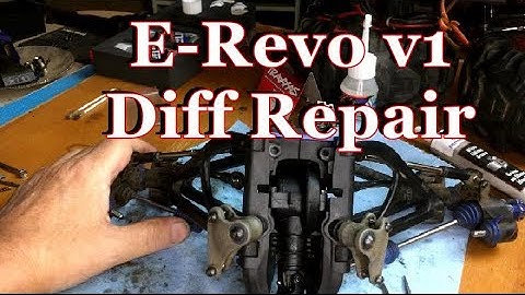 E-Revo V1 Diff Repair