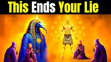 If you feel this, Thoth is guiding your descent to the TRUE SELF (watch for when this appears)