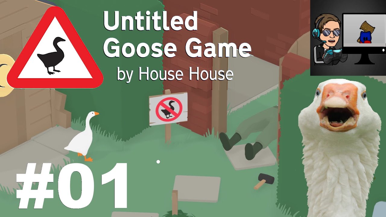 Untitled Goose Game Deutsch [Part 1] Gärtner schikanieren! Let's
