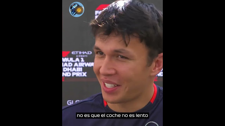 "Sigo pensando que Franco esta haciendo un buen trabajo" | Albon defiende y confía en Franco