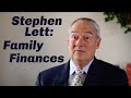 Stephen Lett, Governing Body of Jehovah's Witnesses, Part 2: Family Finances