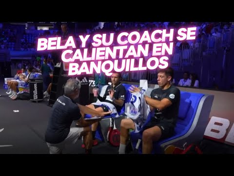 POLÉMICO ENFRENTAMIENTO ENTRE BELA Y SU COACH EN LOS CUARTOS DE FINAL DE MÁLAGA | LOKOS PADEL