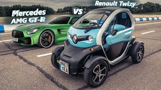 На Что Способен Renault Twizy | Соревнования Маленького Электрокара Рено Твизи