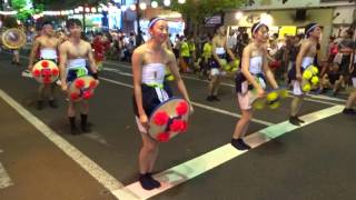 山形県立保健医療大学 花の会／第55回 山形花笠まつり2017（二日目）